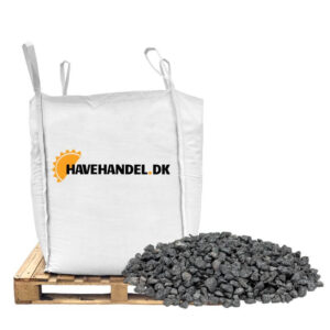 8-11 mm sorte granitskærver fra havehandel