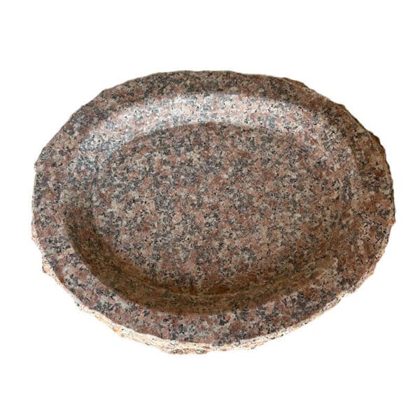 Fuglebad i granit